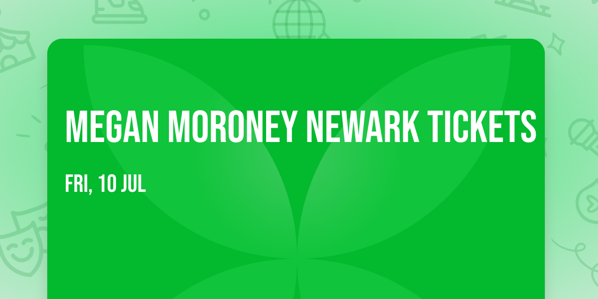 Megan Moroney Newark Tickets
