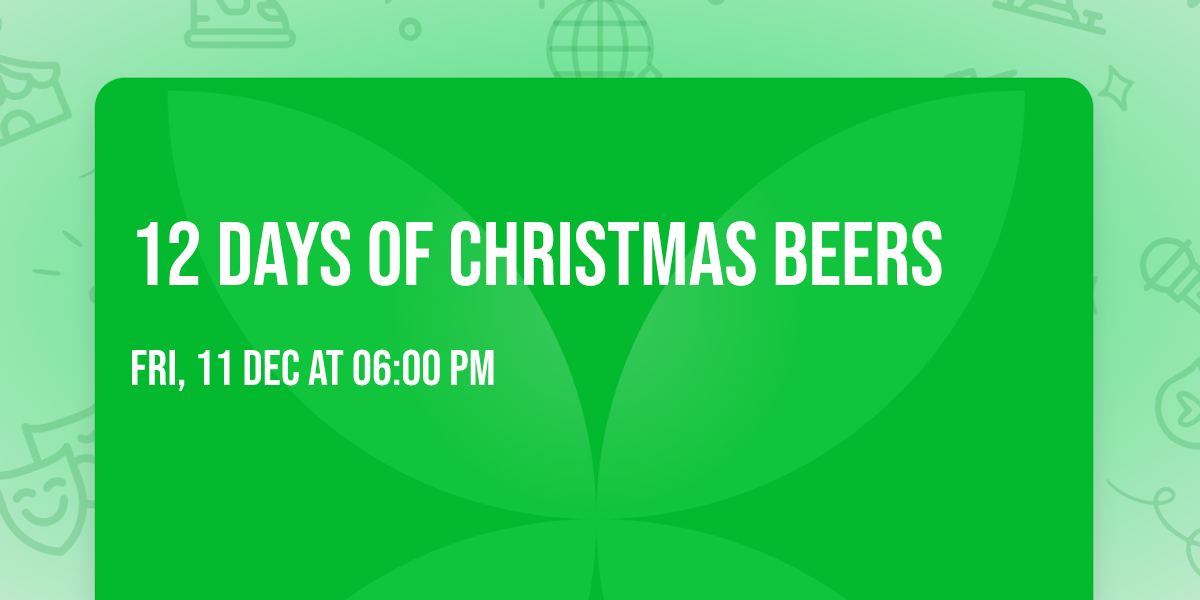 12 days of Christmas Beers