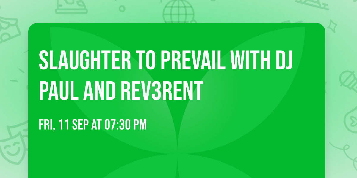 Slaughter to Prevail with DJ Paul and Rev3rent