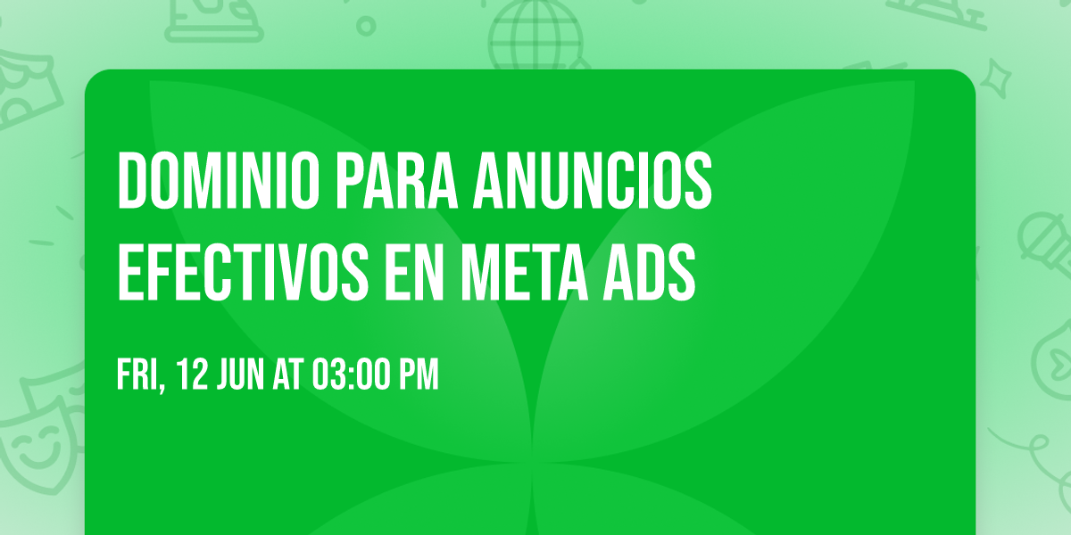Dominio para anuncios efectivos en Meta Ads