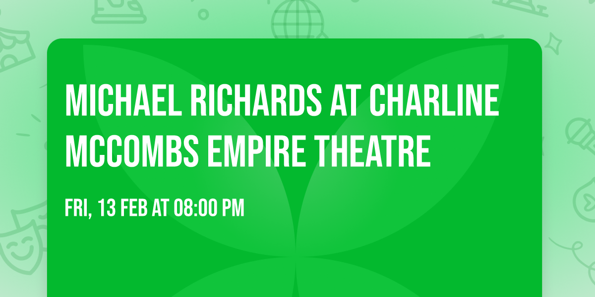 Michael Richards at Charline McCombs Empire Theatre