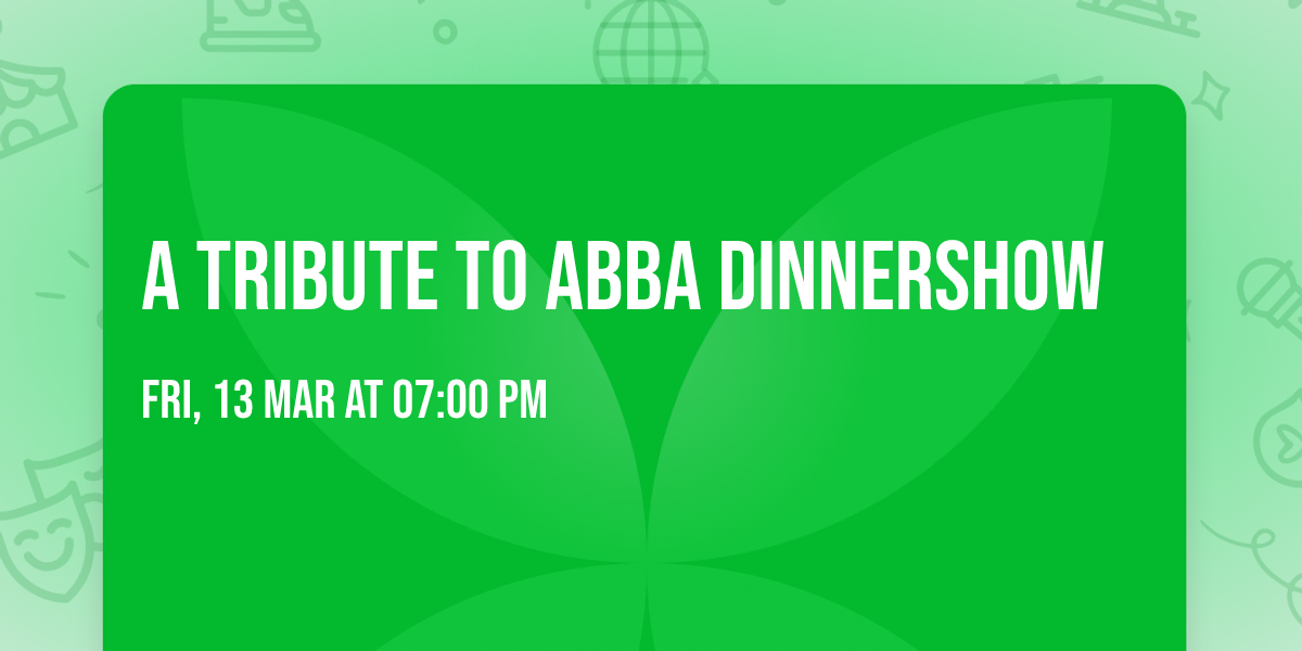 A Tribute to ABBA Dinnershow