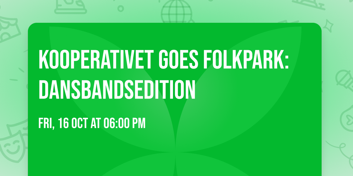 Kooperativet Goes Folkpark: Dansbandsedition