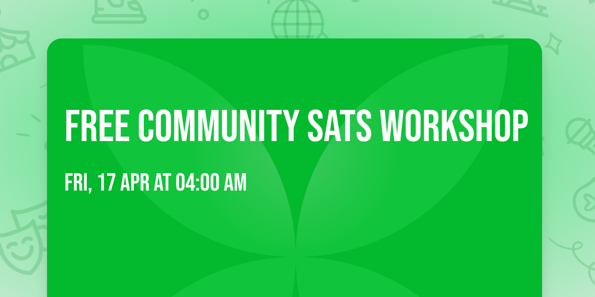 FREE Community SATs Workshop