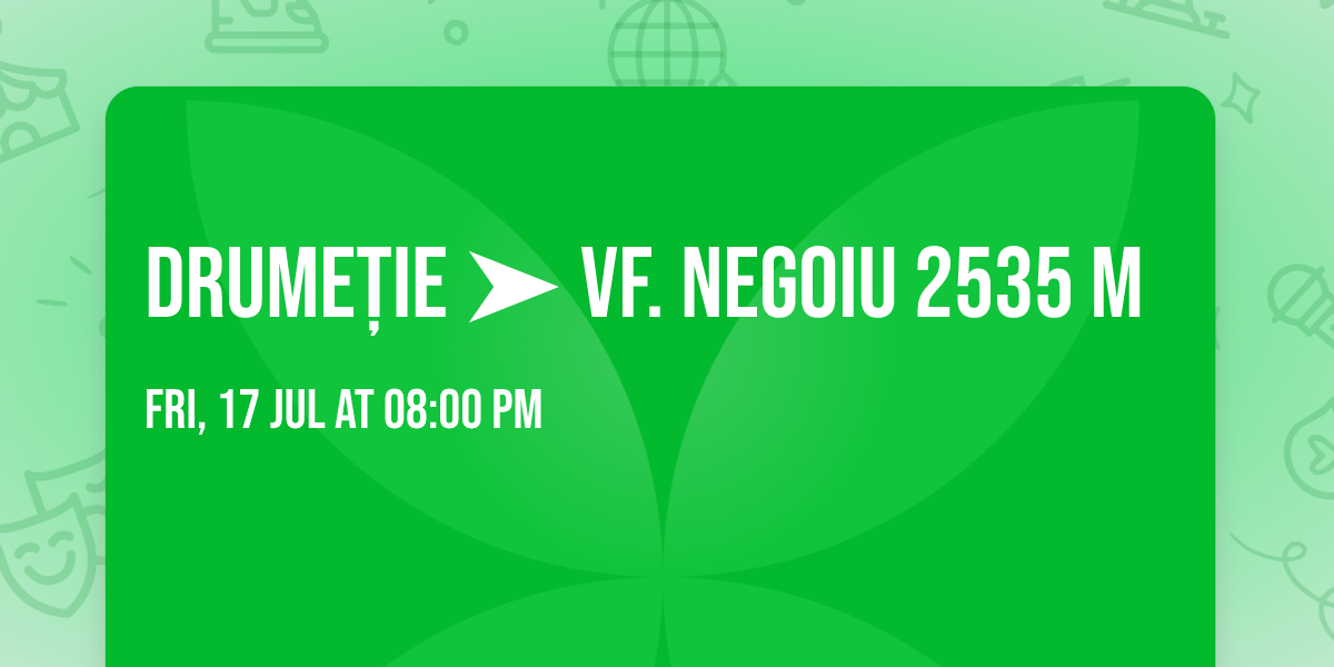 Drume\u021bie \u27a4 Vf. Negoiu 2535 m