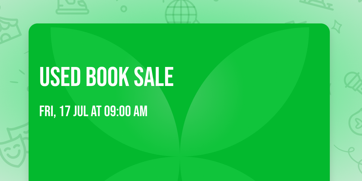 Used Book Sale