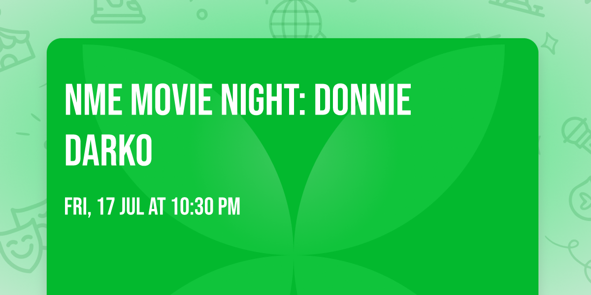 NME Movie Night: Donnie Darko