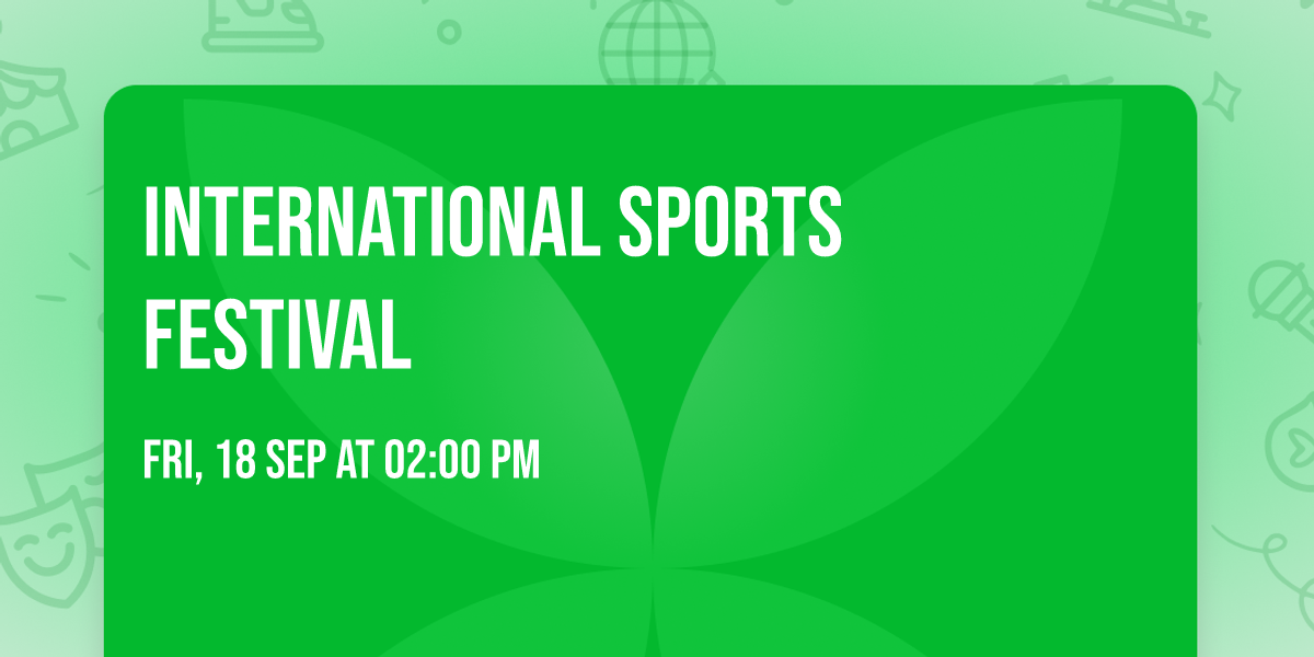International Sports Festival