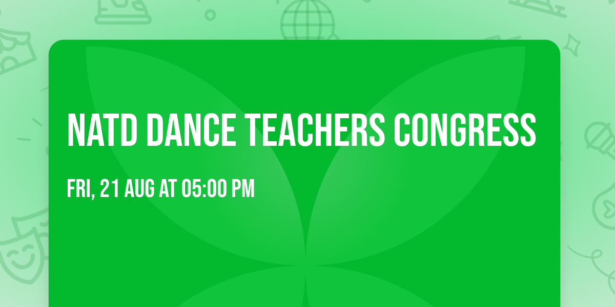 NATD Dance Teachers Congress 