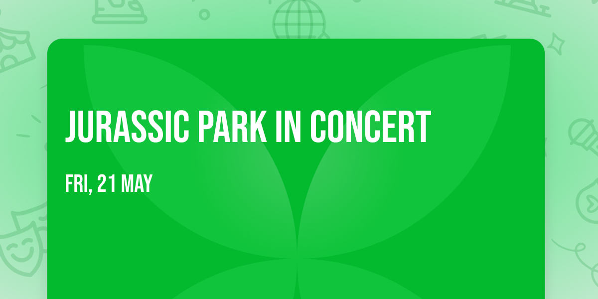 Jurassic Park In Concert