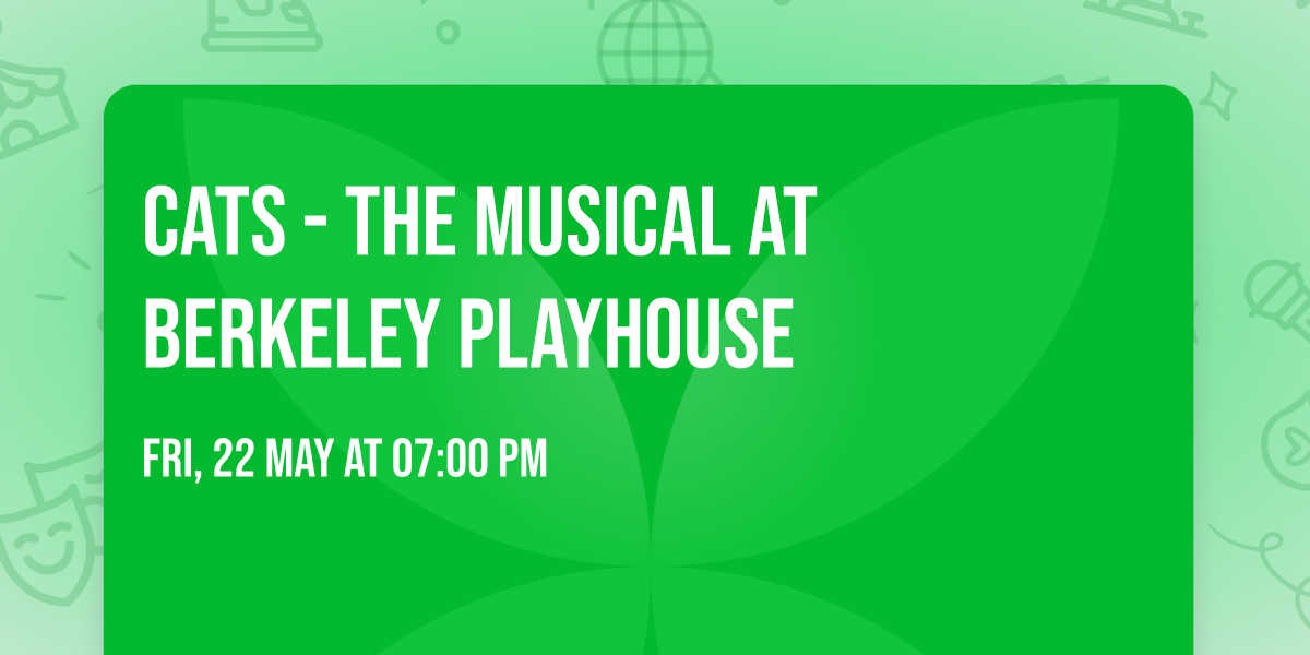 Cats - The Musical at Berkeley Playhouse