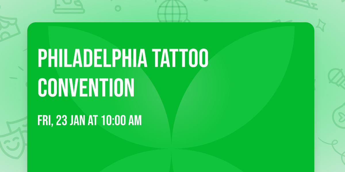 Philadelphia tattoo convention