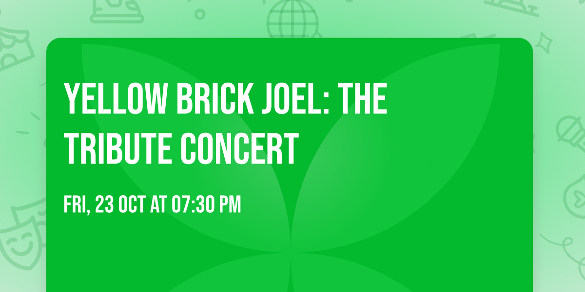 Yellow Brick Joel: The Tribute Concert