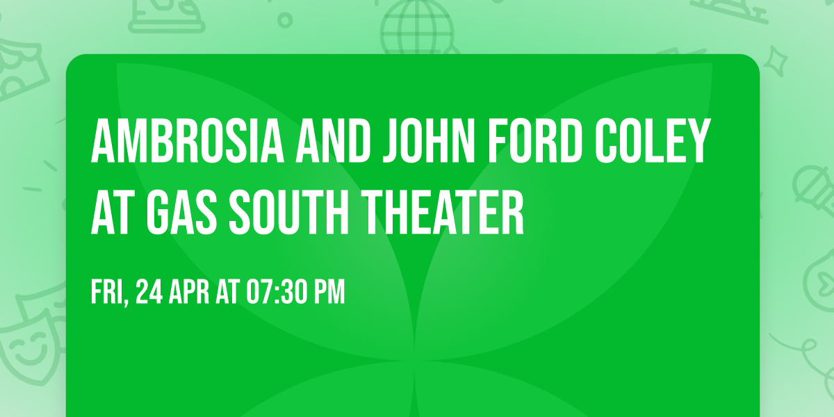 Ambrosia and John Ford Coley at Gas South Theater