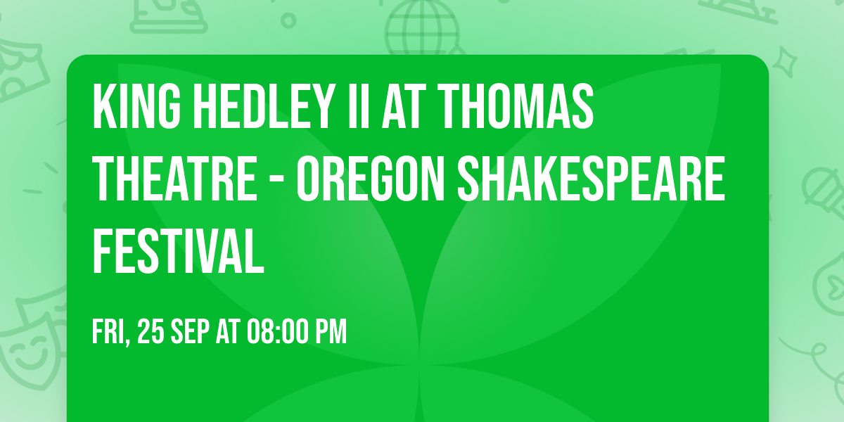 King Hedley II at Thomas Theatre - Oregon Shakespeare Festival