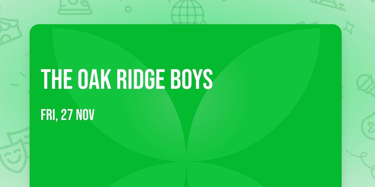 The Oak Ridge Boys