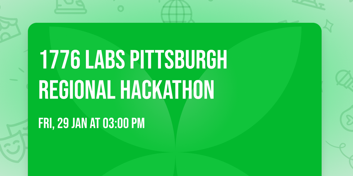 1776 Labs Pittsburgh Regional Hackathon