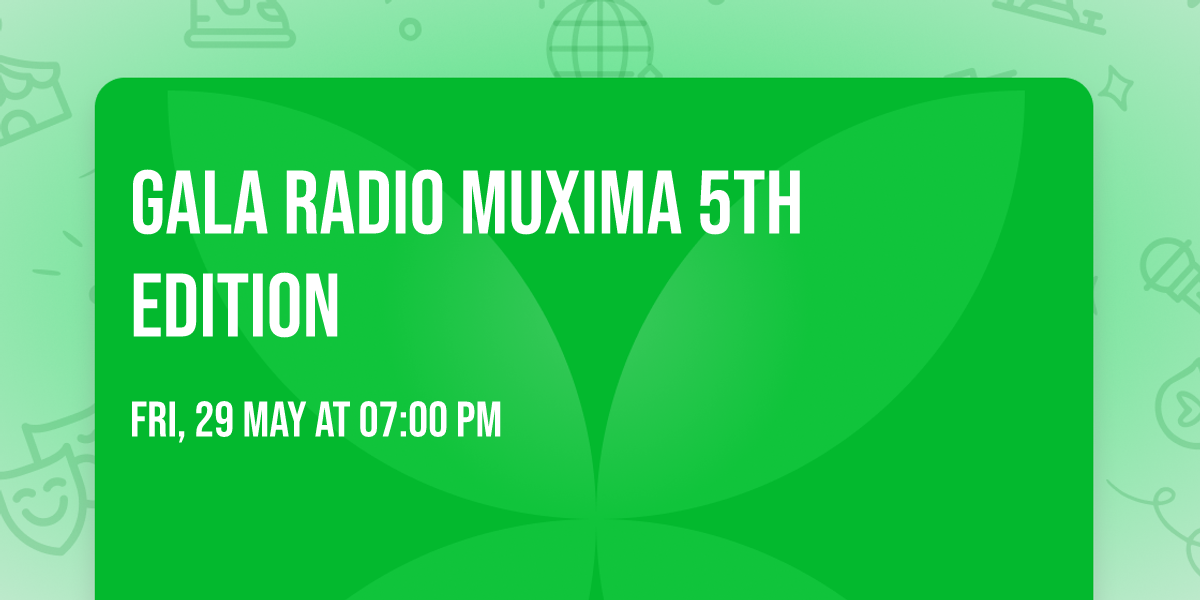 Gala Radio Muxima 5th Edition
