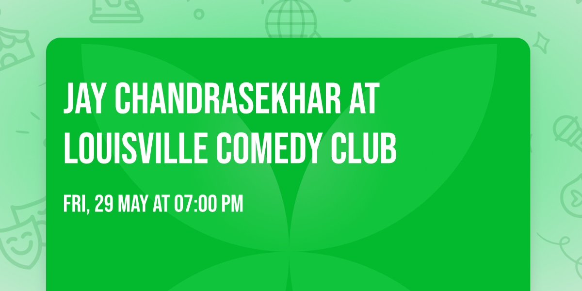 Jay Chandrasekhar at Louisville Comedy Club