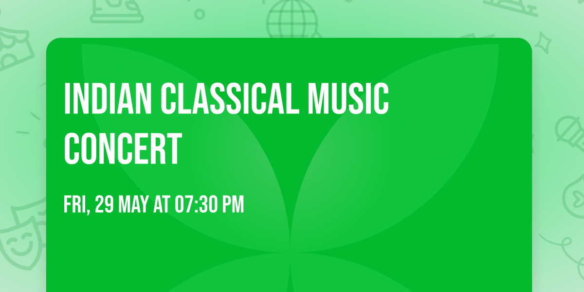 Indian Classical Music Concert