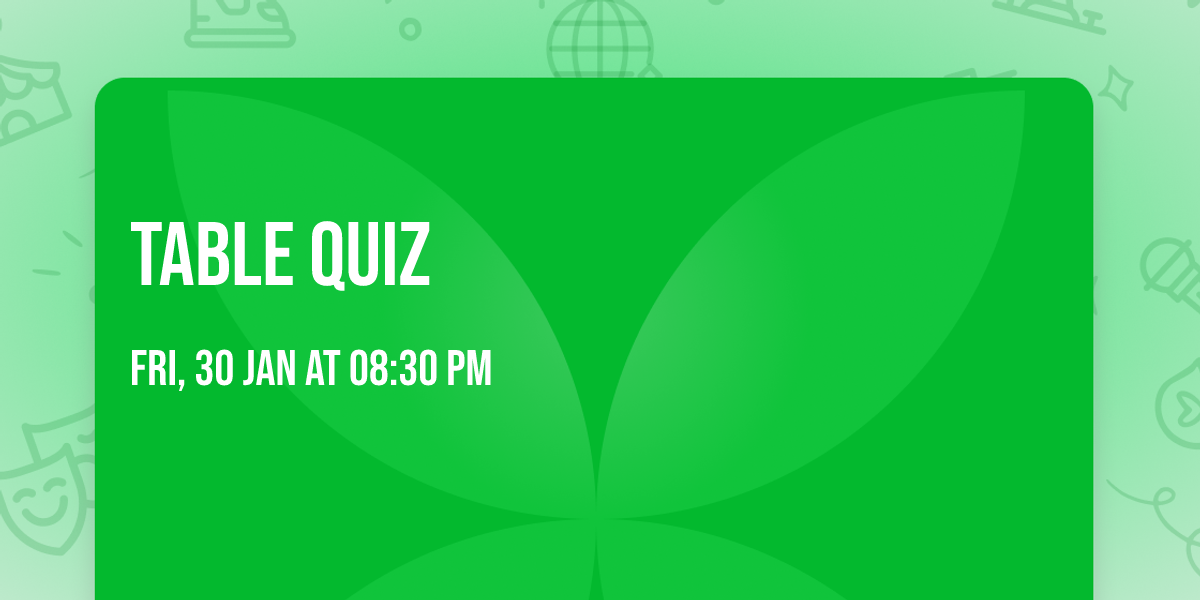 Table Quiz