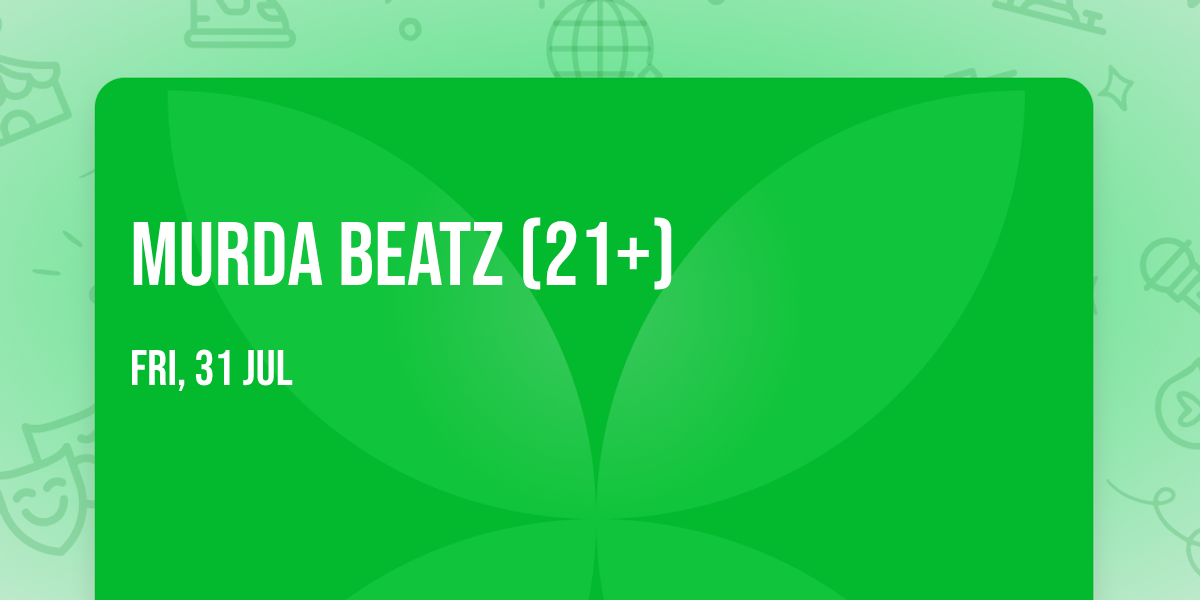 Murda Beatz (21+)