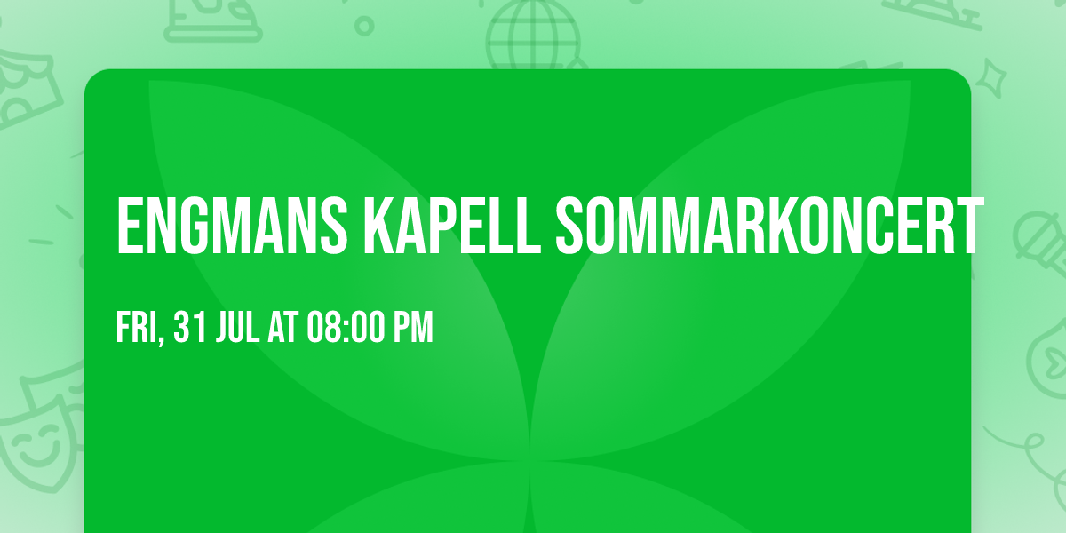 Engmans Kapell Sommarkoncert 