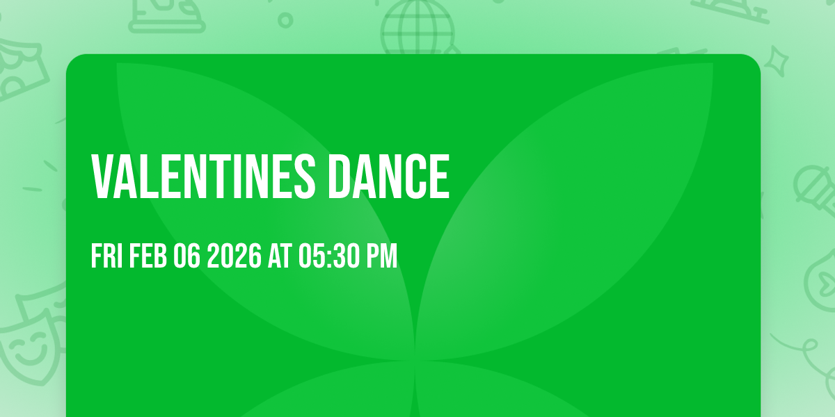 Valentines Dance