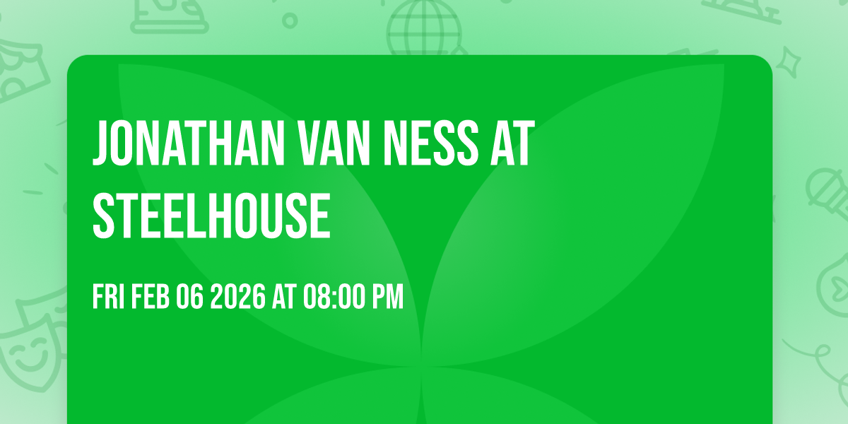 Jonathan Van Ness at Steelhouse