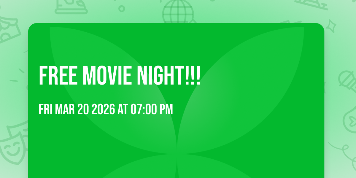 Free Movie Night!!!