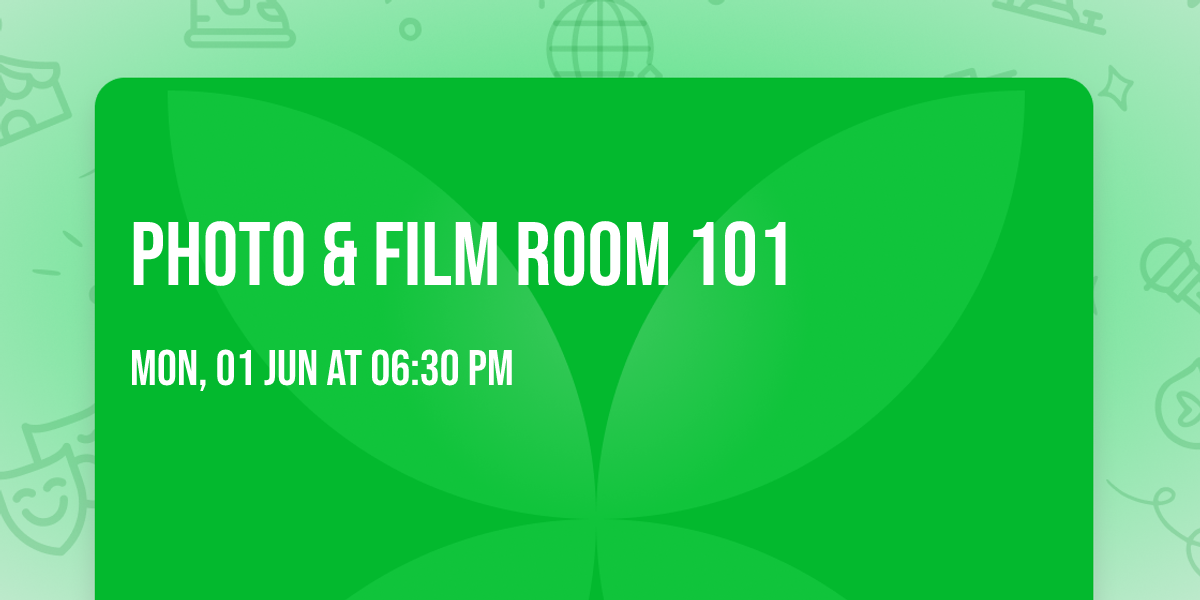 Photo & Film Room 101