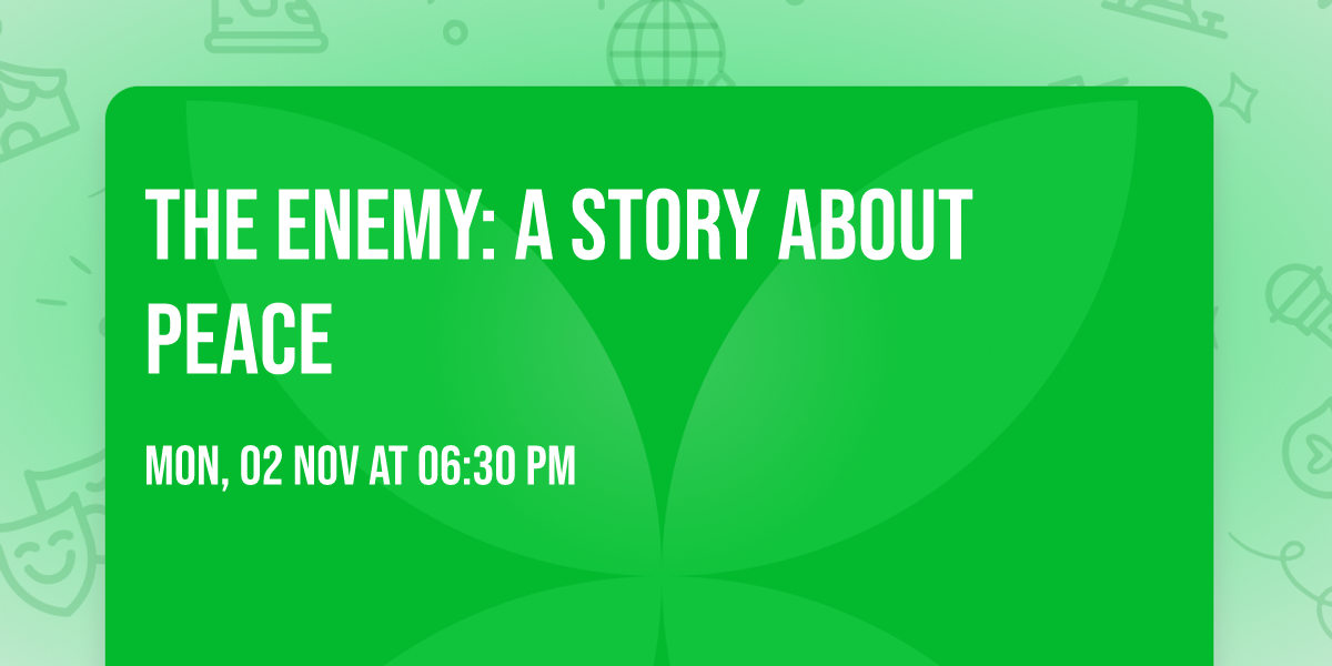The Enemy: A Story about Peace
