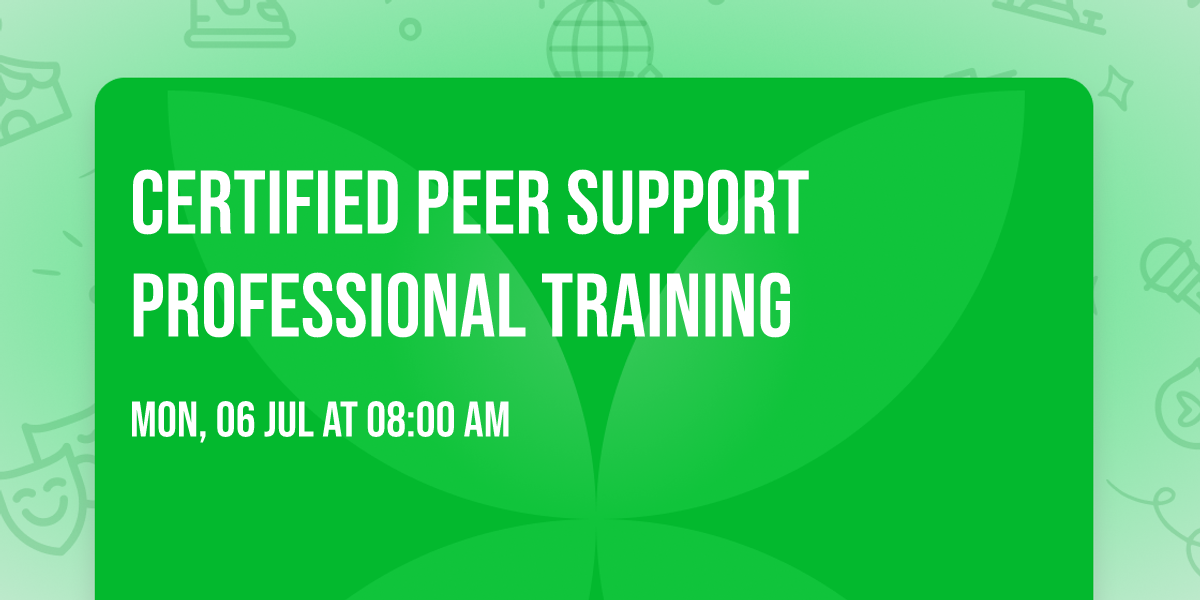 Certified Peer Support Professional Training