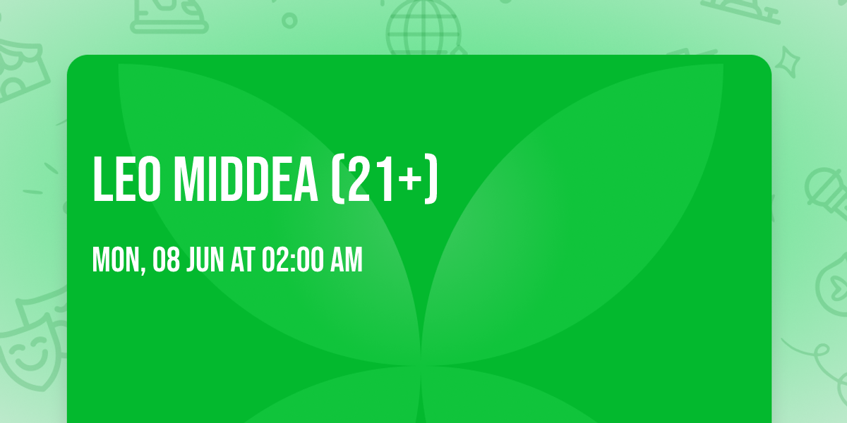 Leo Middea (21+)