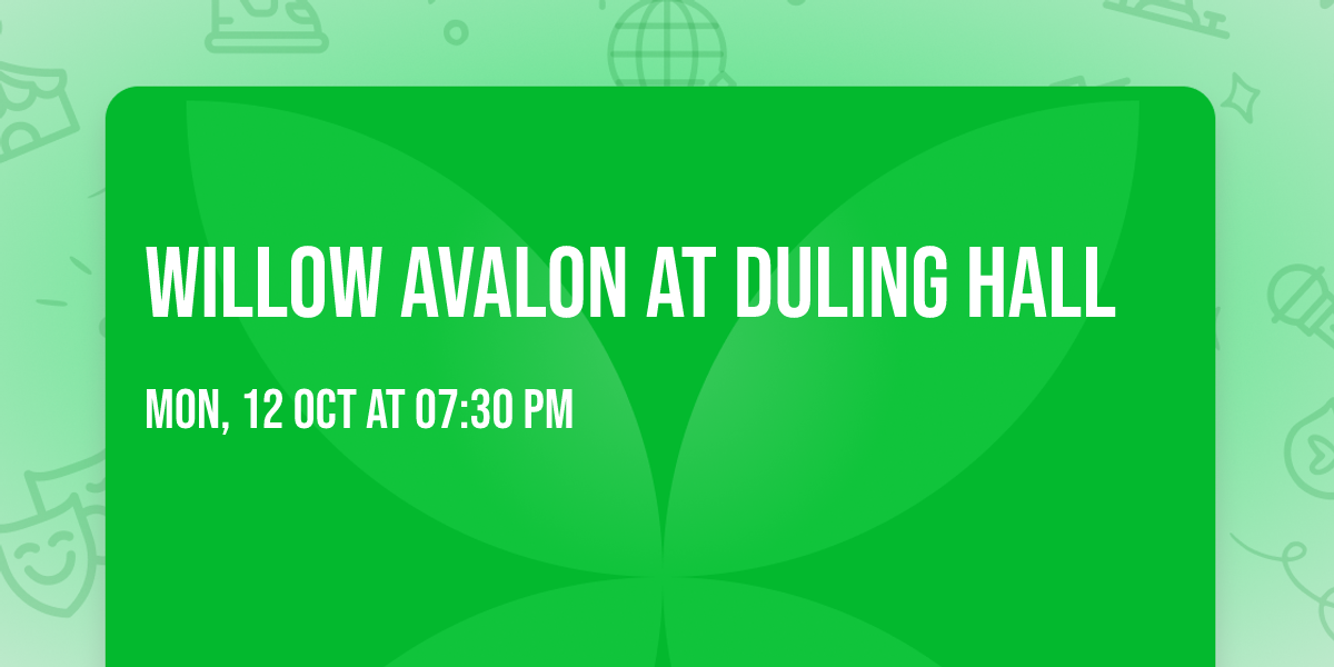 Willow Avalon at Duling Hall