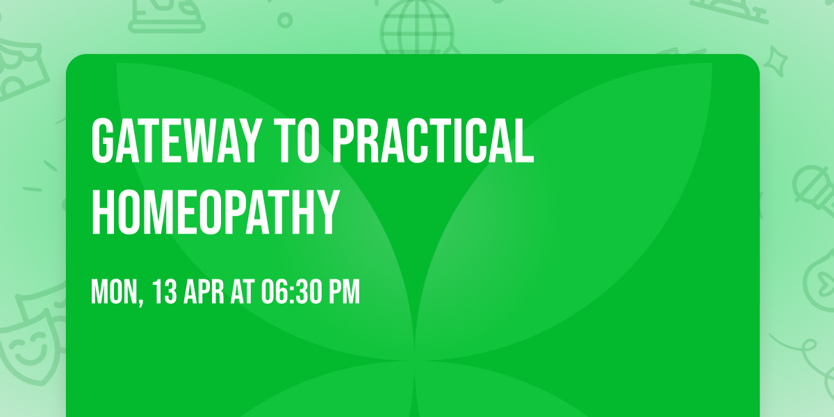 Gateway to Practical Homeopathy 