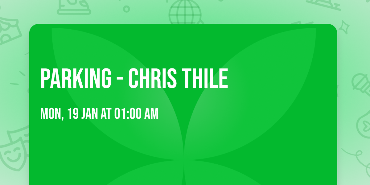 Parking - Chris Thile