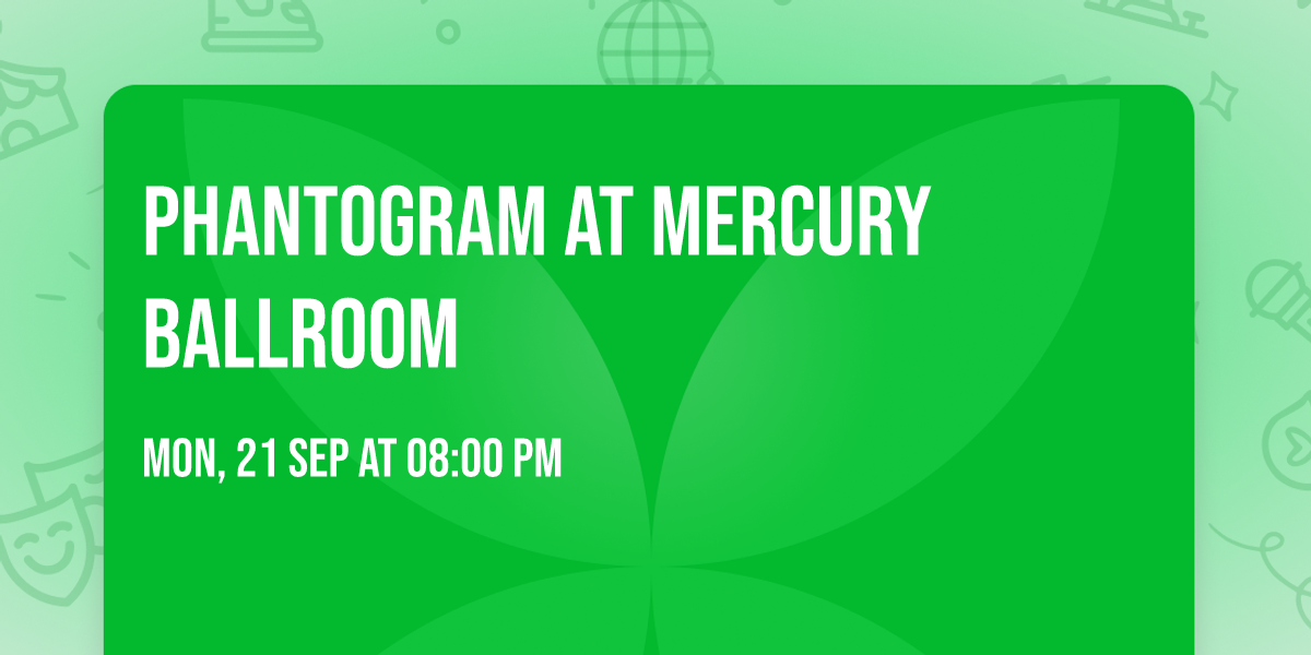 Phantogram at Mercury Ballroom