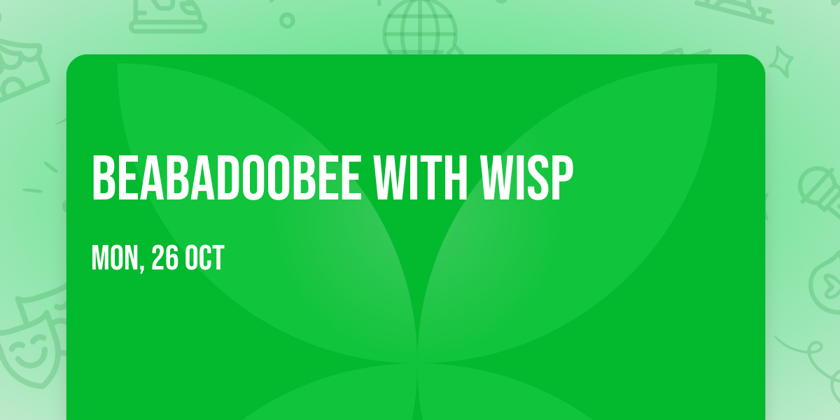 beabadoobee with Wisp