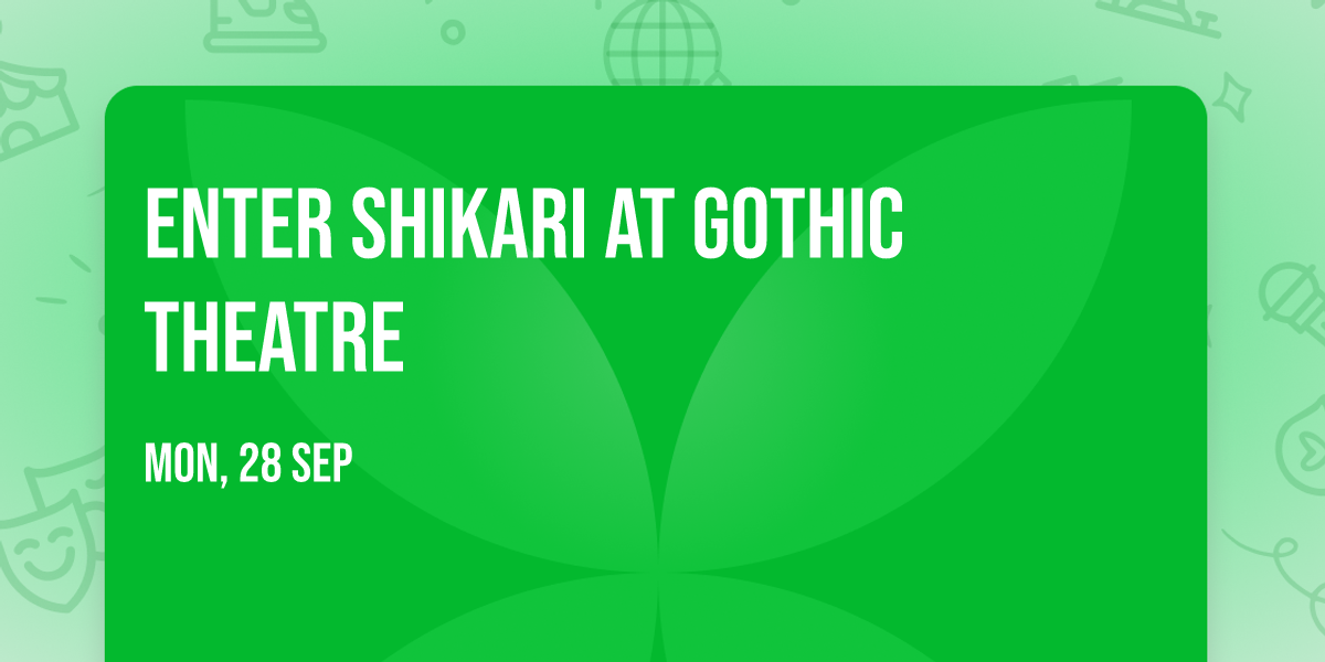 Enter Shikari at Gothic Theatre