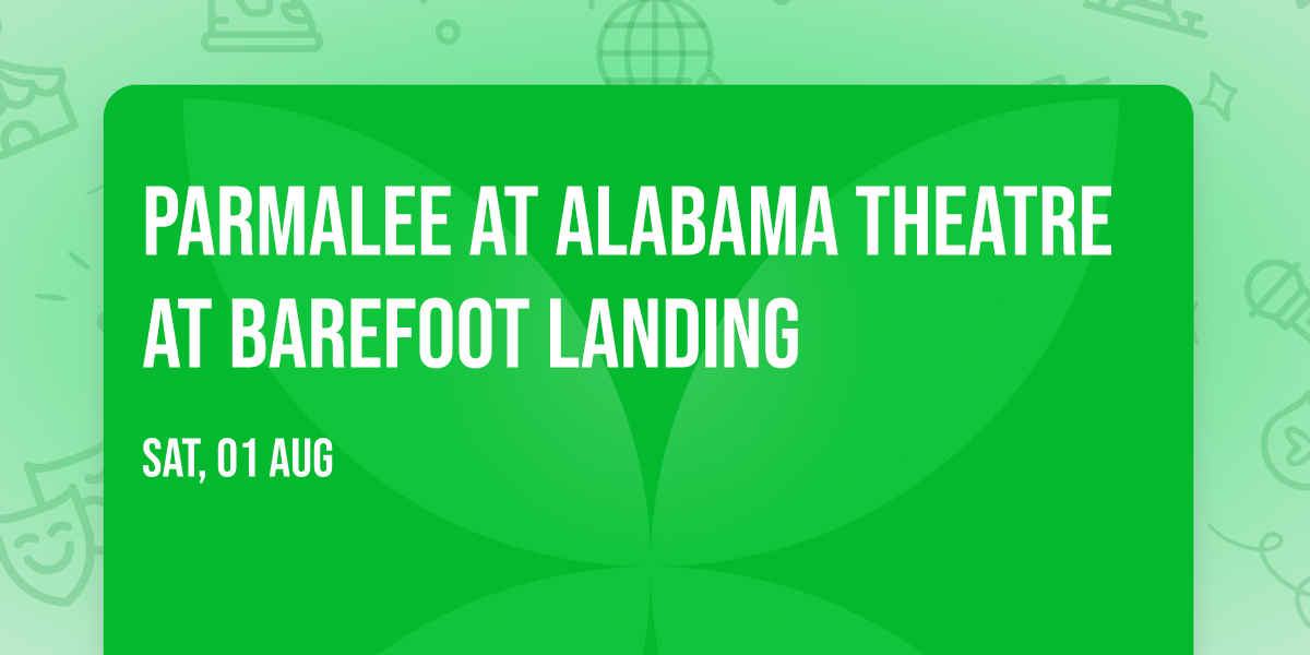 Parmalee at Alabama Theatre at Barefoot Landing