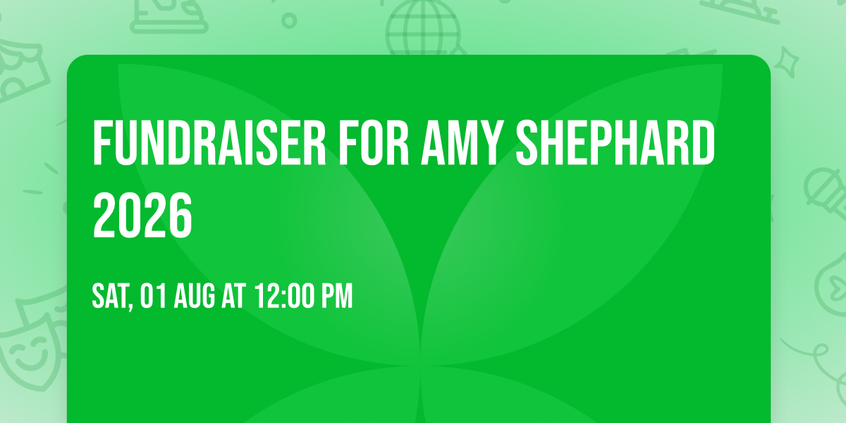 Fundraiser for Amy Shephard 2026