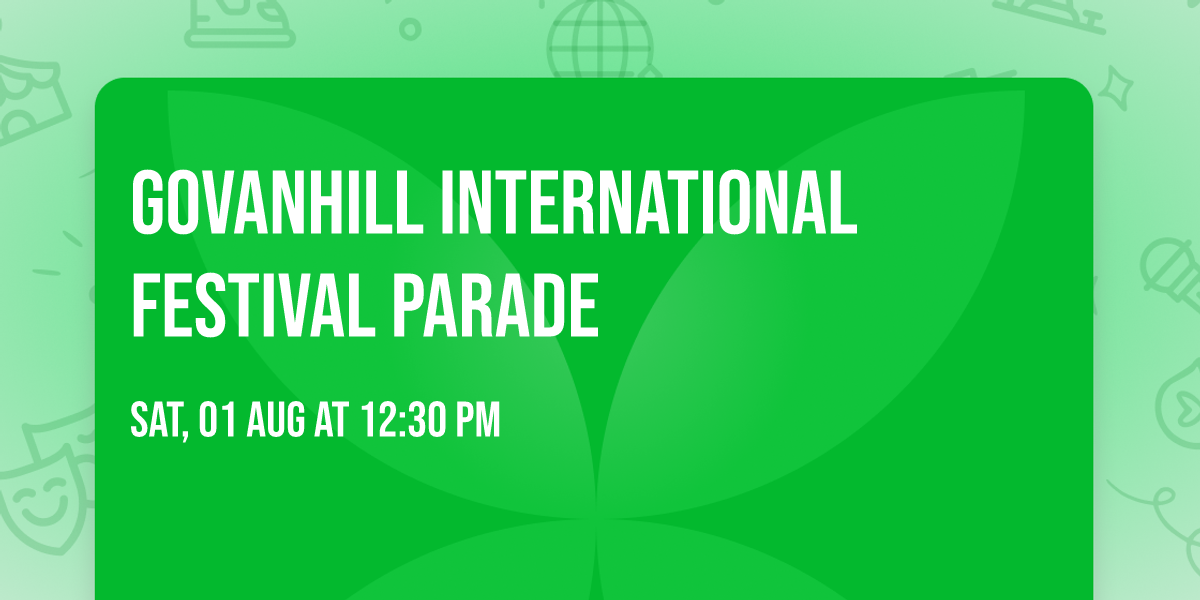 Govanhill International Festival Parade