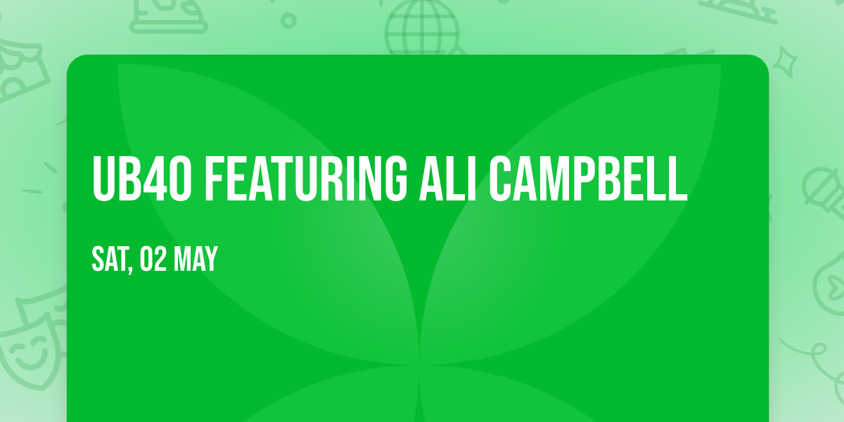 UB40 featuring Ali Campbell