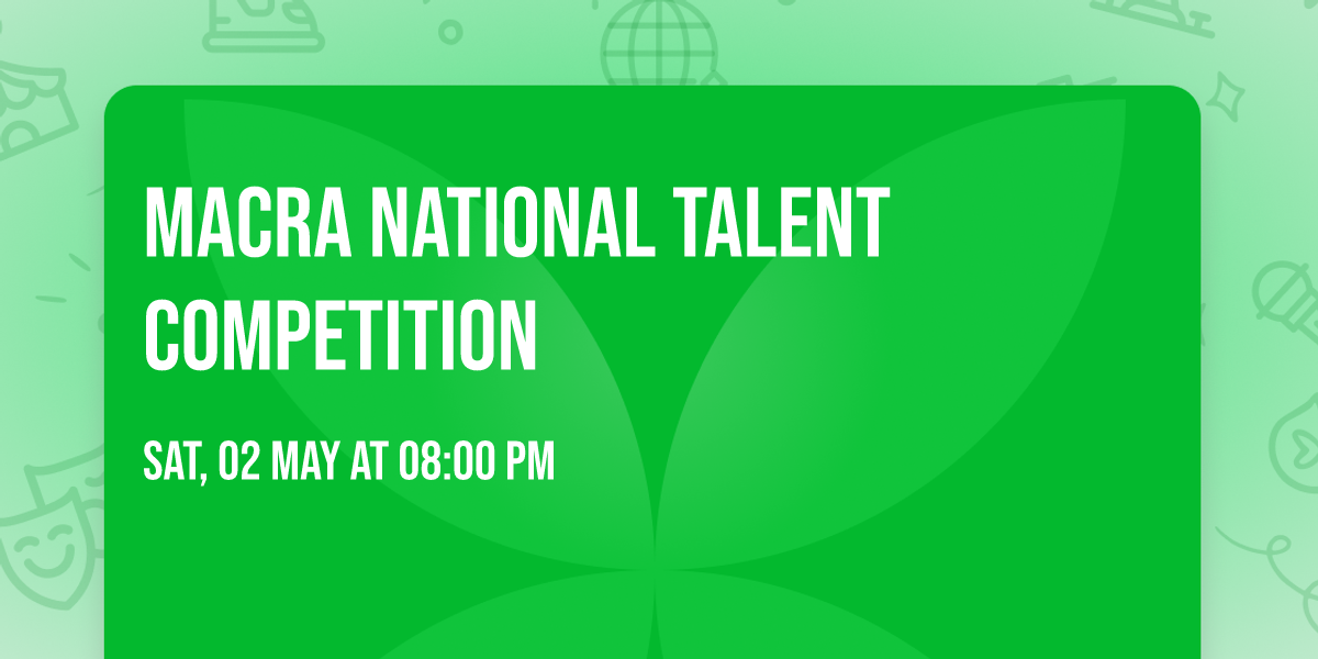 Macra National Talent Competition