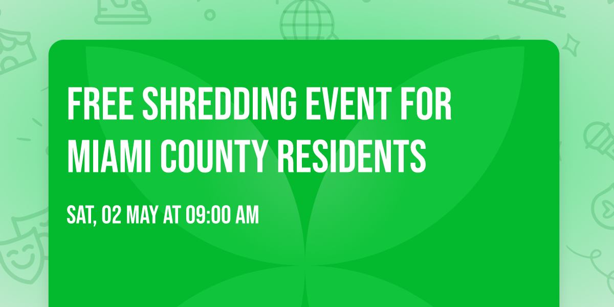 FREE Shredding Event For Miami County Residents