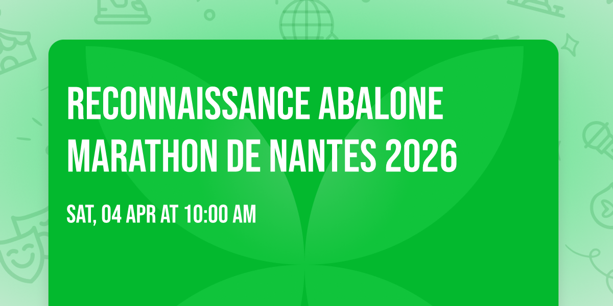 Reconnaissance Abalone Marathon de Nantes 2026