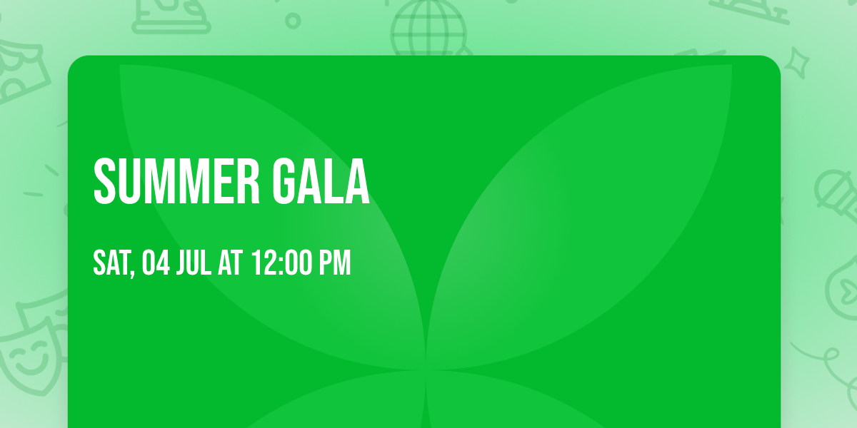 Summer Gala