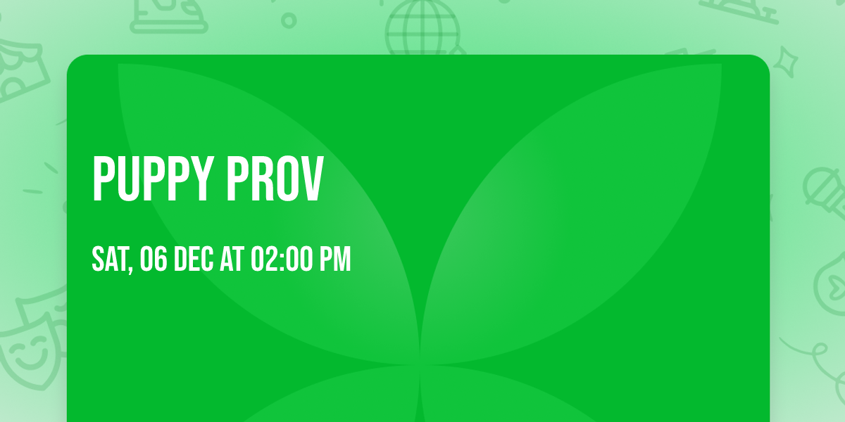 Puppy Prov