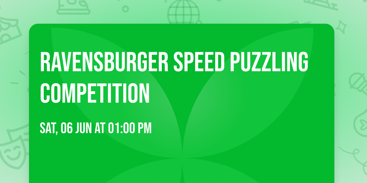 Ravensburger Speed Puzzling Competition